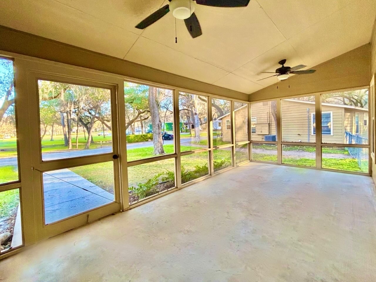Screened Porch at The Lodge at Leon Springs